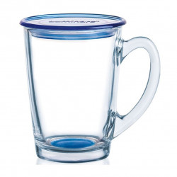 Кружка LUMINARC NEW MORNING BLUE с крышкой 320 мл - 1шт